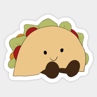 Taco teddy Sticker